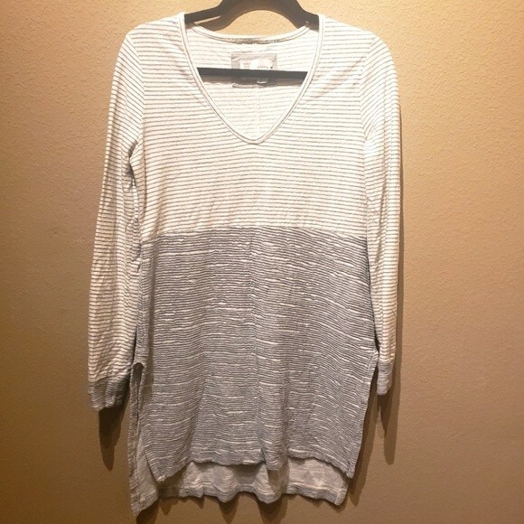 Anthropologie Saturday Sunday Devi Striped Tunic Size XS - Picture 2 of 7